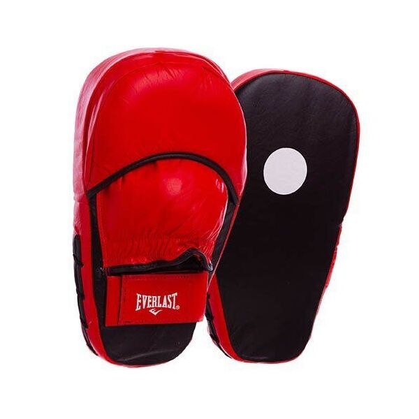 

Лапа прямая удлиненная Everlast MA-0019 Красно-черный (37429350)