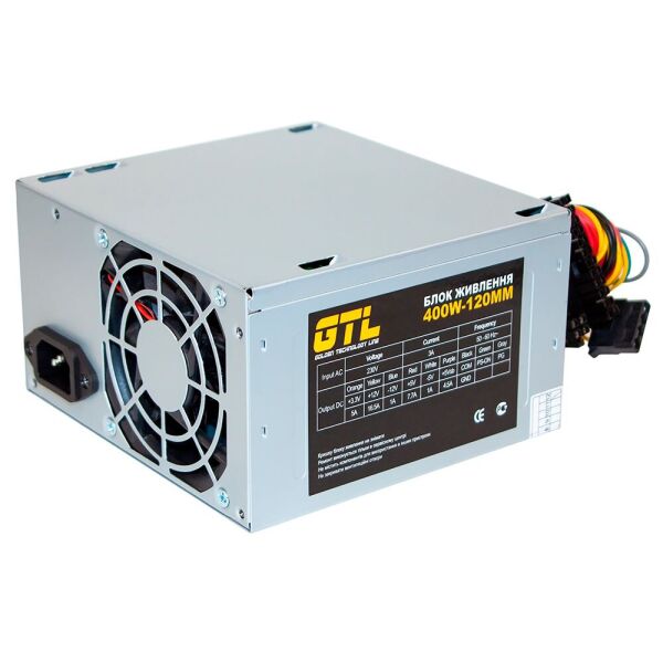 

Блок питания GTL 400W / 80mm (GTL-400-80)