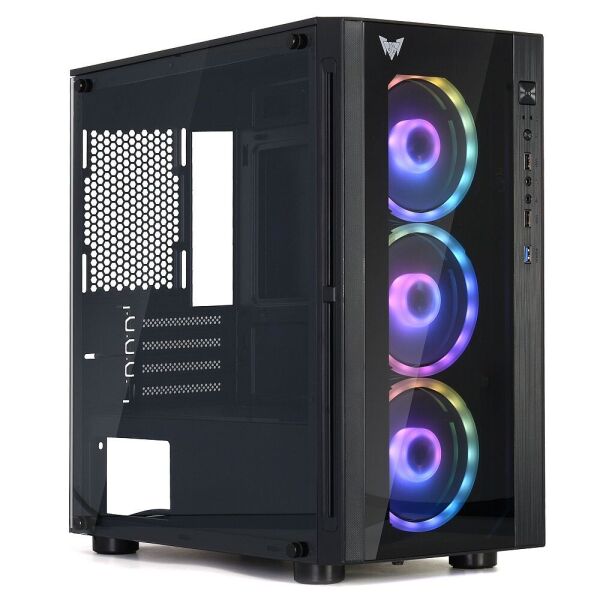 

Корпус Crown CMC-GS40RGB2 Miditower без БП