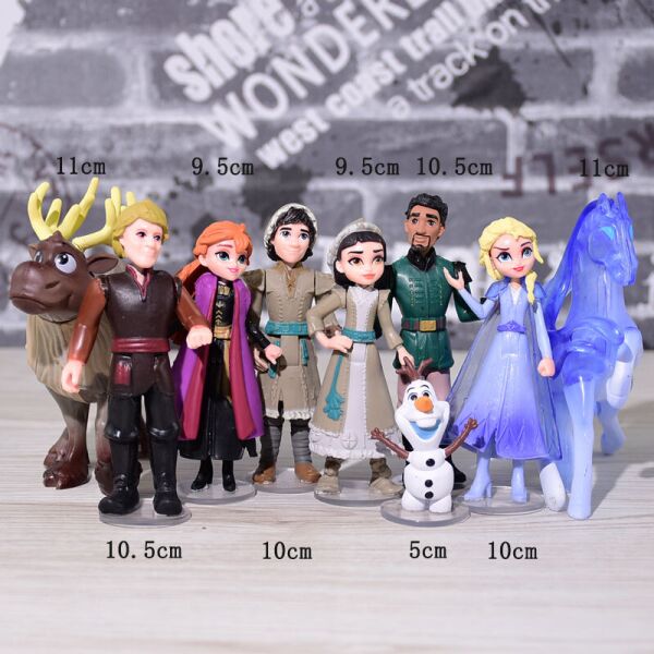 

Набор фигурок Холодное сердце пластиковые игрушки Frozen 9 шт