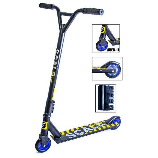 

+ Подарок Детский Трюковый самокат Scale Sports Tornado черный