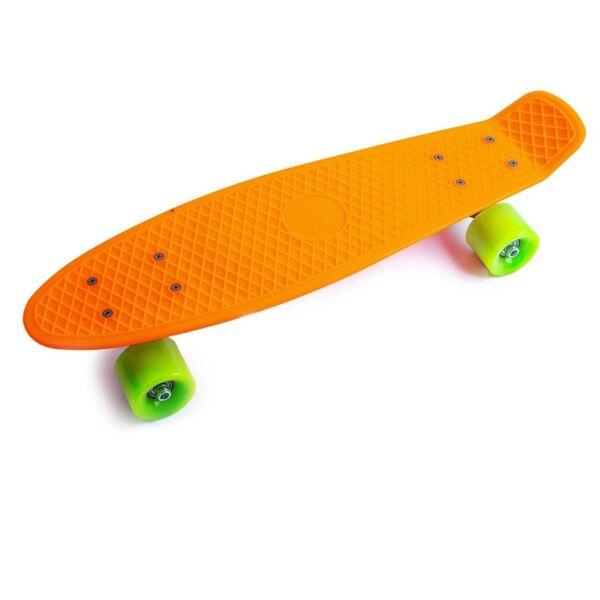 

Пенниборд Penny Board. Оранжевый цвет. Матовые колеса.
