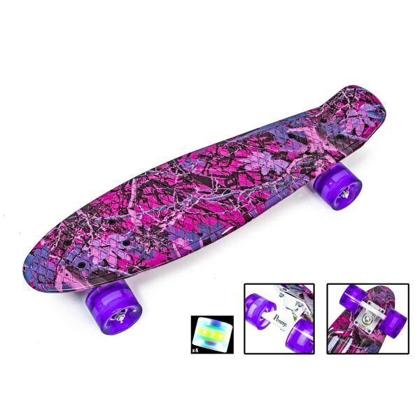 

Penny Board "Розовый Лес" Светящиеся колеса