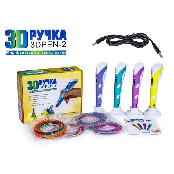 

3D Ручка Penobon с дисплеем и подставкой +10 м пластика в Подарок