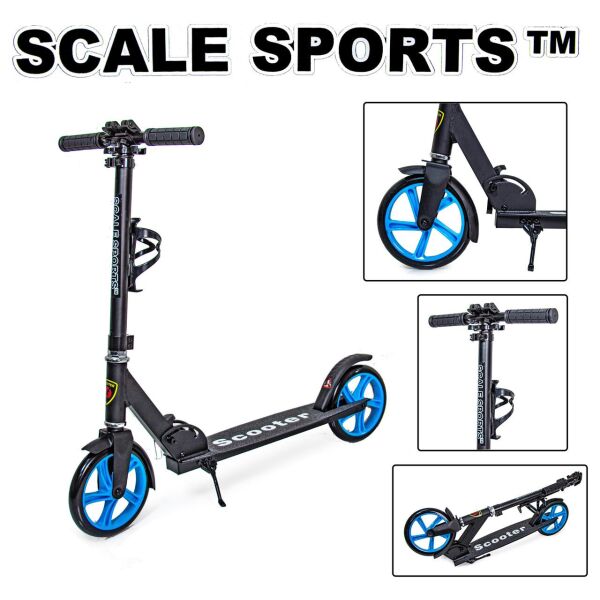 

Самокат Scale Sports SS-05, двухколесный. Черный
