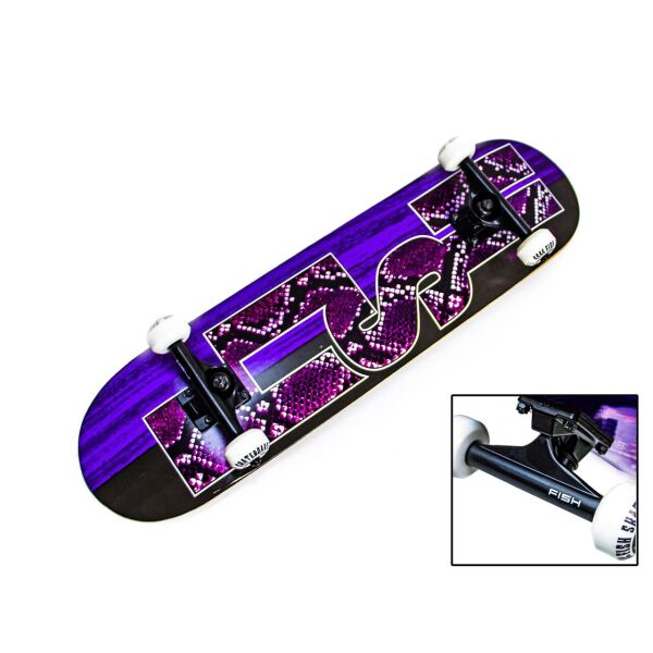 

СкейтБорд деревянный от Fish Skateboard Snake Skin