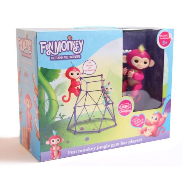 

Комплект Fingerlings Jungle Gym PlaySet + интерактивная обезьянка Zoe