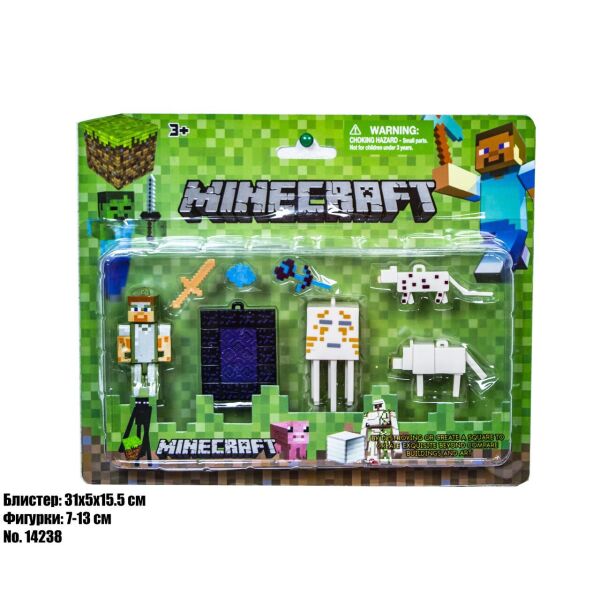 

Фигурки Minecraft блистер 14238