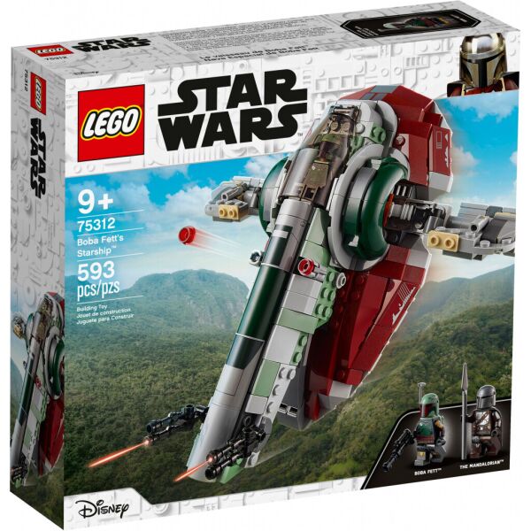 

Конструктор LEGO Star Wars Звездолет Бобы Фетта 593 деталей (75312)
