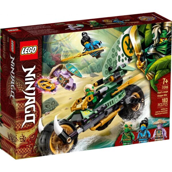 

Конструктор LEGO Ninjago Мотоцикл Ллойда для джунглей (71745)