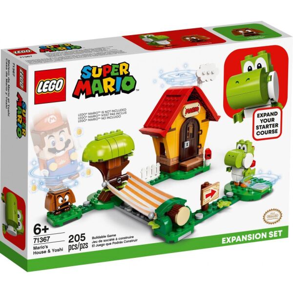 

Конструктор LEGO Super Mario Дом Марио и Йоши дополнительный набор (71367)