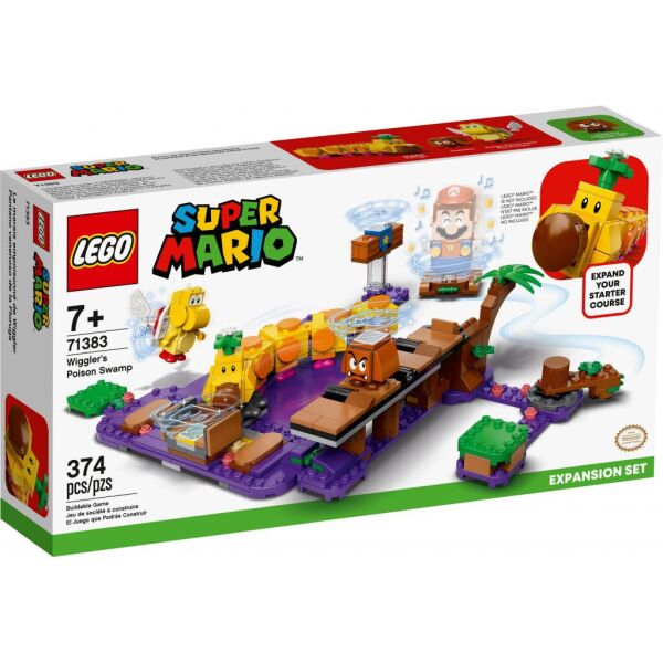 

Конструктор LEGO Super Mario Ядовитое болото гусеницы. Дополнительный уровень (71383)