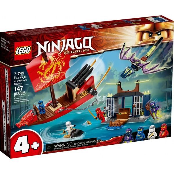 

Конструктор LEGO Ninjago Дар Судьбы Решающая битва 147 деталей (71749)