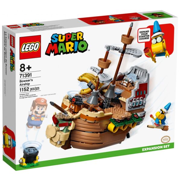 

Конструктор LEGO Super Mario Дополнительный набор Летучий корабль Боузер (71391)