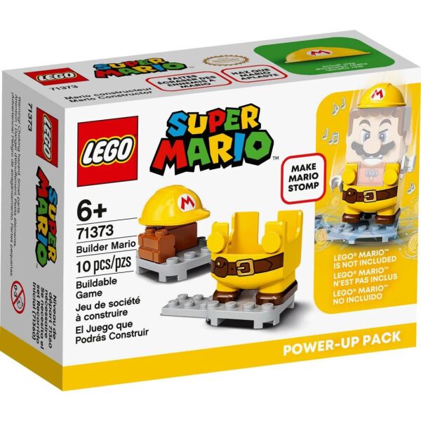 

Конструктор LEGO Super Mario Марио-строитель набор усилений 10 деталей (71373)