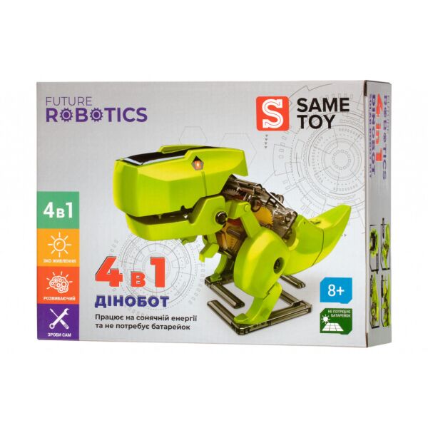 

Конструктор Same Toy Робот-конструктор Динобот 4 в 1 на солнечной батарее (2125UT)