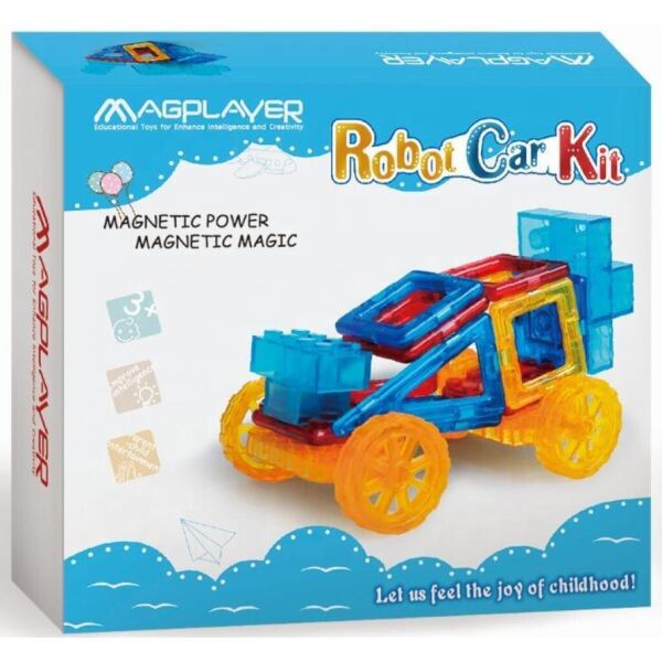 

Конструктор Magplayer магнитный набор 32 эл. (MPX-32)