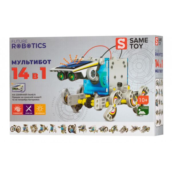 

Конструктор Same Toy Мультибот 14 в 1 на солнечной панели (214UT)
