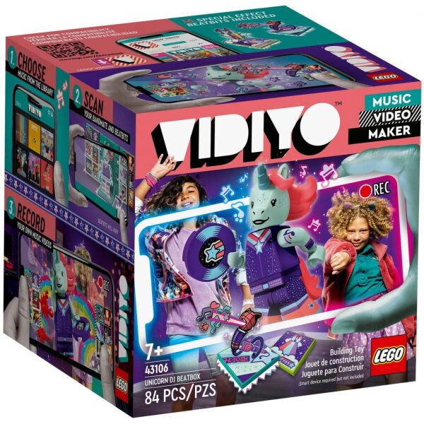 

Конструктор LEGO VIDIYO Битбокс Диджея Единорога (43106)