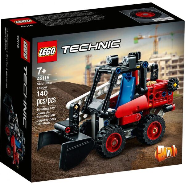 

Конструктор LEGO Technic Мини-погрузчик 140 деталей (42116)