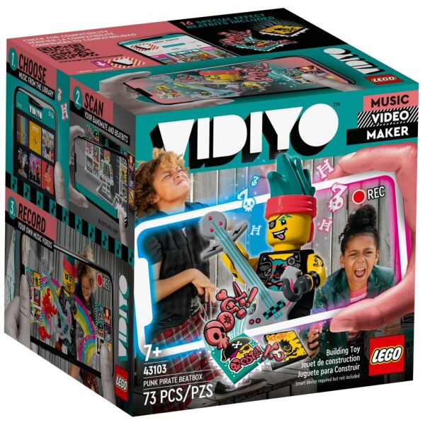 

Конструктор LEGO VIDIYO Битбокс Панка пирата (43103)