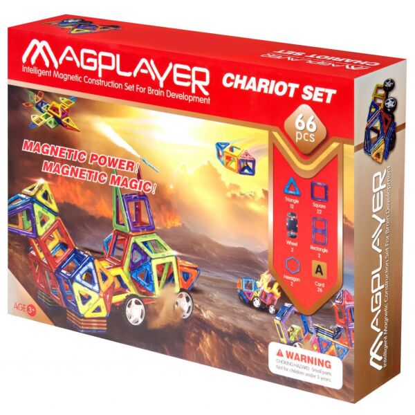 

Конструктор Magplayer Набор 66 элементов (MPA-66)