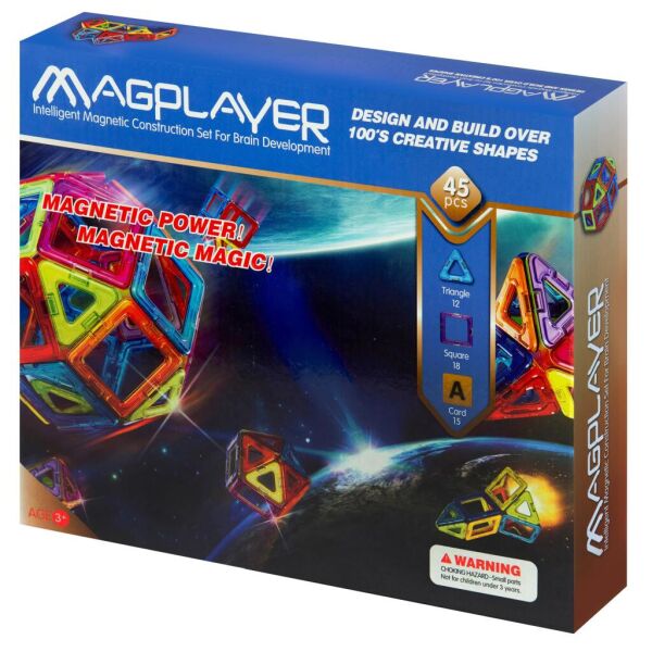 

Конструктор Magplayer Набор 45 элементов (MPA-45)