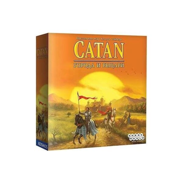 

Настольная игра Hobby World Колонизаторы. Города и рыцари (четвёртый рус. Изд., CATAN) 12+ (181900)