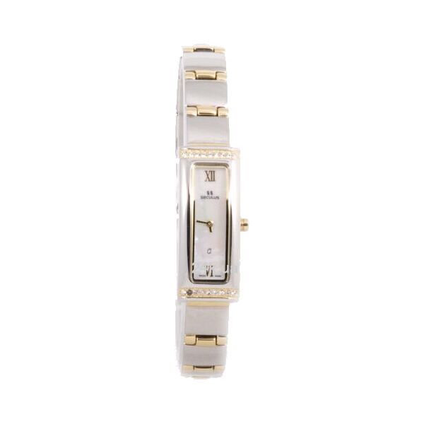 

Женские часы Seculus 1656.2.732 white mop, 2 tones with stones, 2 tones with stones