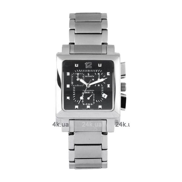 

Мужские часы Seculus 4421.1.816 black, ss