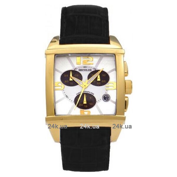 

Мужские часы Seculus 4461.2.816 white,pvd black