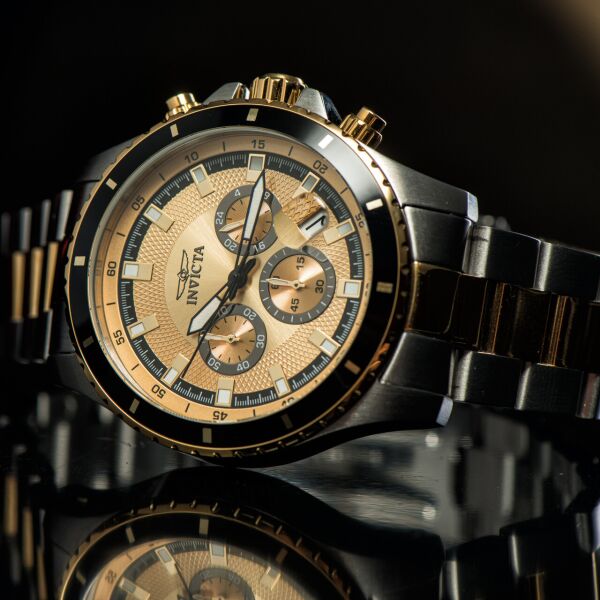 

Мужские наручные часы хронограф Invicta Pro diver 12456