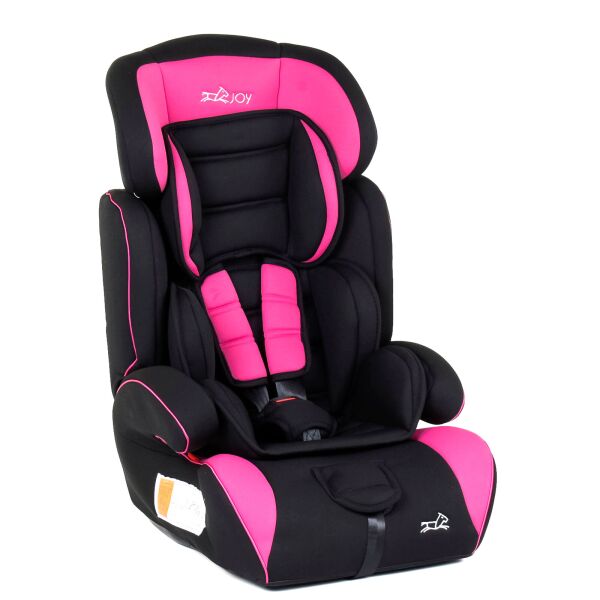 

Автокресло Joy 9–36 кг Черно-розовый 6989176360214