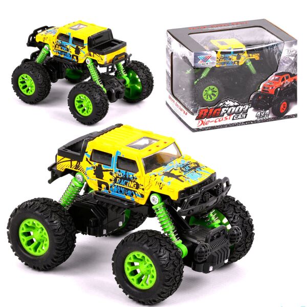 

Джип Kimi с инерционным механизмом Желто-зеленый 6980191652902