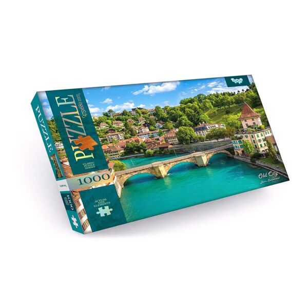 

Пазлы Старый город Danko Toys 1000 деталей Разноцветный 4820186078930
