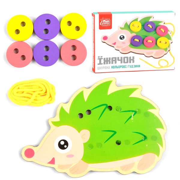 

Деревянная шнуровка Kimi Разноцветный 6945717434714