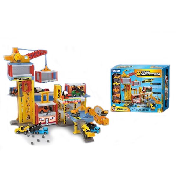 

Автопаркинг Kimi 6 видов спецтехники Разноцветный 6965885400083