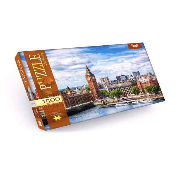 

Пазлы Биг Бен Лондон Danko Toys 1500 деталей Разноцветный 4823102800387