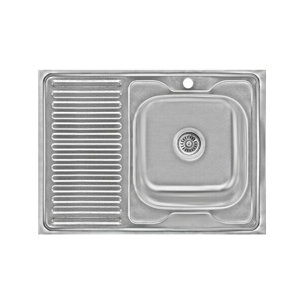 

Кухонная мойка Lidz 6080-R Decor 0,6 мм (LIDZ6080RDEC06)