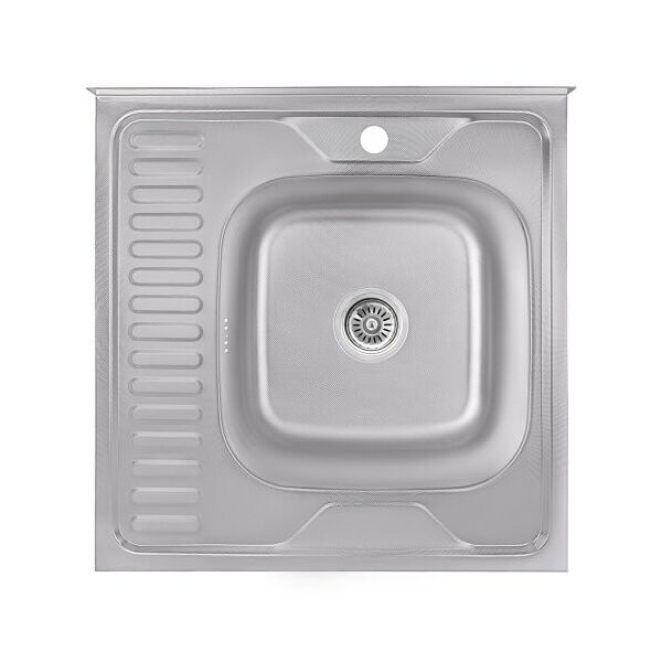 

Кухонная мойка Lidz 6060-R Decor 0,6 мм (LIDZ6060RDEC06)