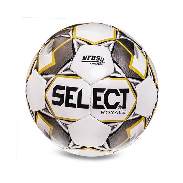 

Мяч футбольный Select Royale-IMS FB-2982 №5 Бело-серый (57508132)