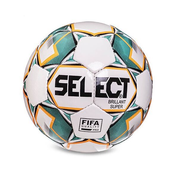 

Мяч футбольный Select ST Brillant Super Fifa FB-2966 №5 Бело-зеленый (57508136)