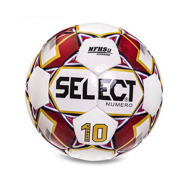 

Мяч футбольный Select ST Numero 10-IMS FB-2983 №5 Бело-бордовый (57508133)