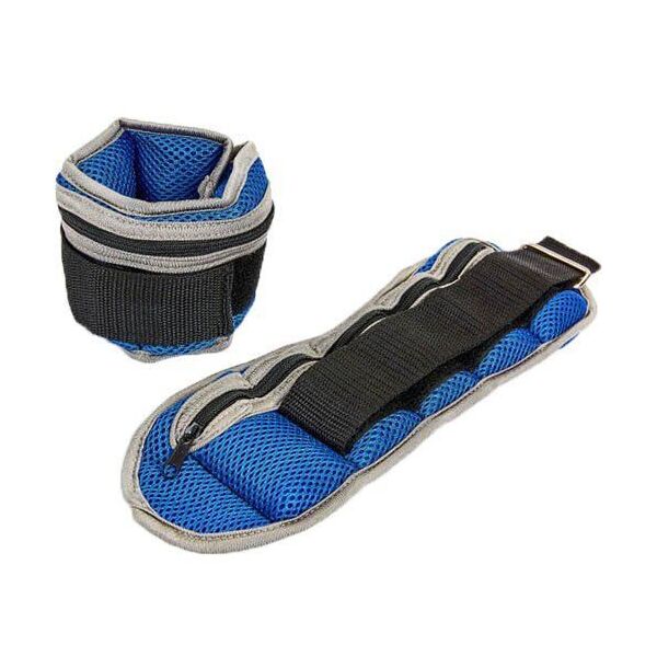 

Утяжелители-манжеты для рук и ног FI-7209 1кг пара Синий (56363079)