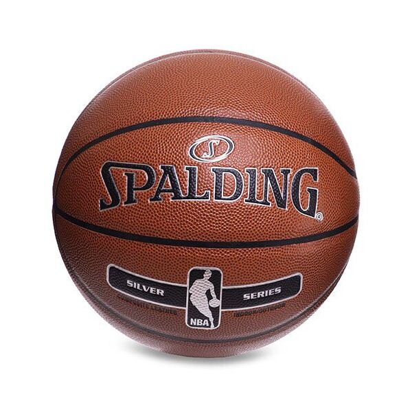 

Мяч баскетбольный Composite Leather NBA Silver Series 76018Z №7 Коричневый (57484009)