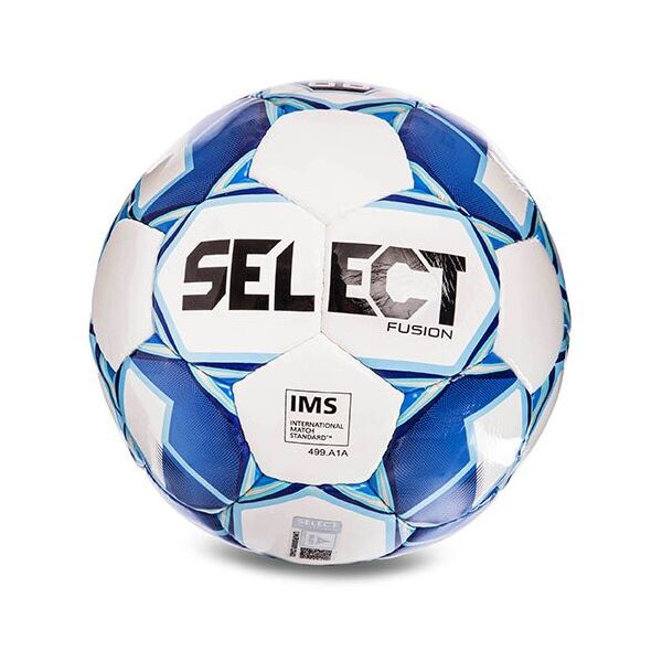 

Мяч футбольный Select Fusion IMS №5 Бело-голубой (57508045)