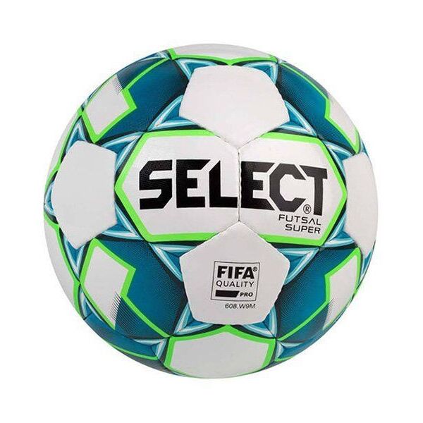 

Мяч футзальный Select Futsal Super FIFA №4 Бело-зелено-синий (57429190)