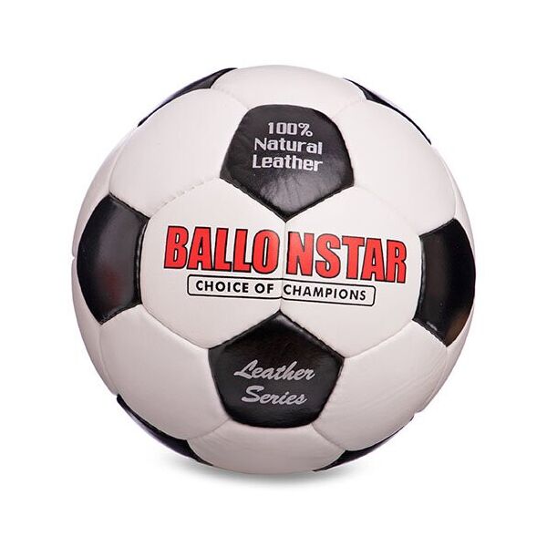 

Мяч футбольный Ballonstar FB-0173 №5 Бело-черный (57508093)