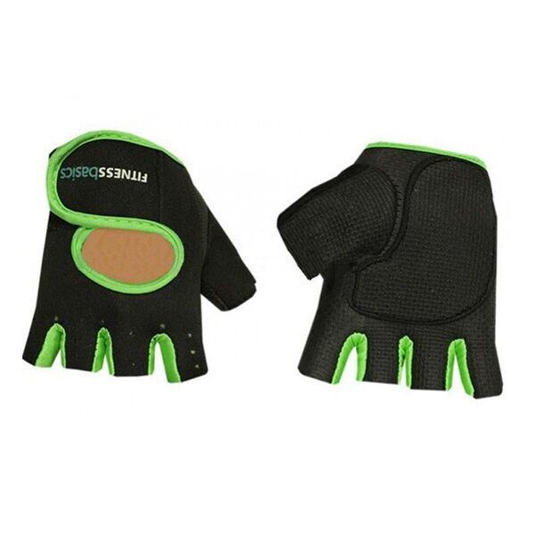 

Перчатки Перчатки спортивные для фитнеса Basics BC-893 XL Черно-салатовый (07363002)