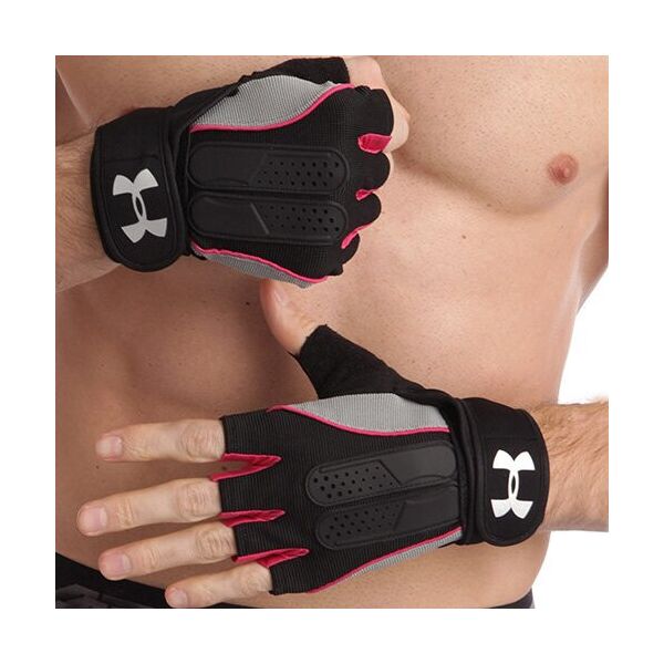 

Перчатки Перчатки атлетические Under Armour BC-2682 XL Черно-малиновый (07429006)